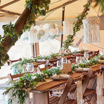 Wedding and party decorations on sale